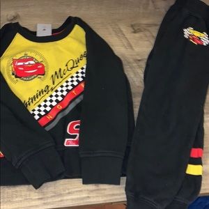 Disney Cars McQueen sweatsuit 4T